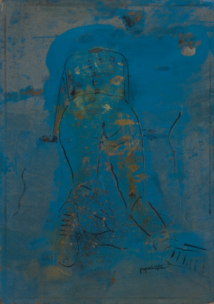 Mujer azul II